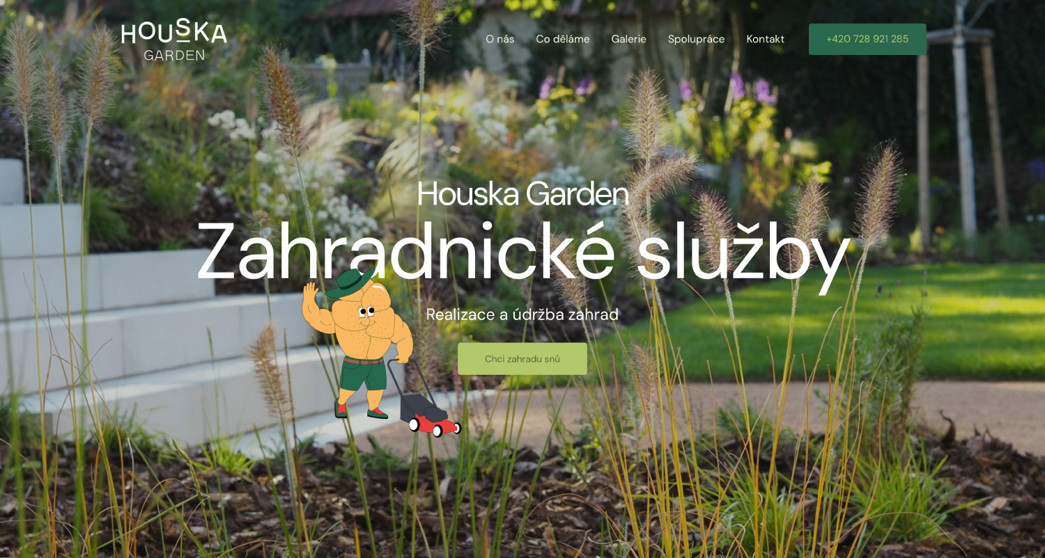 Grafický design Andrea Houšková - webdesign