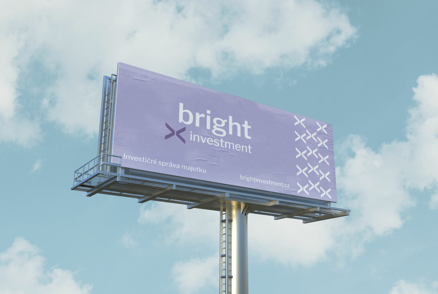 Vizuální identita Bright Investment - Grafický design Andrea Houšková