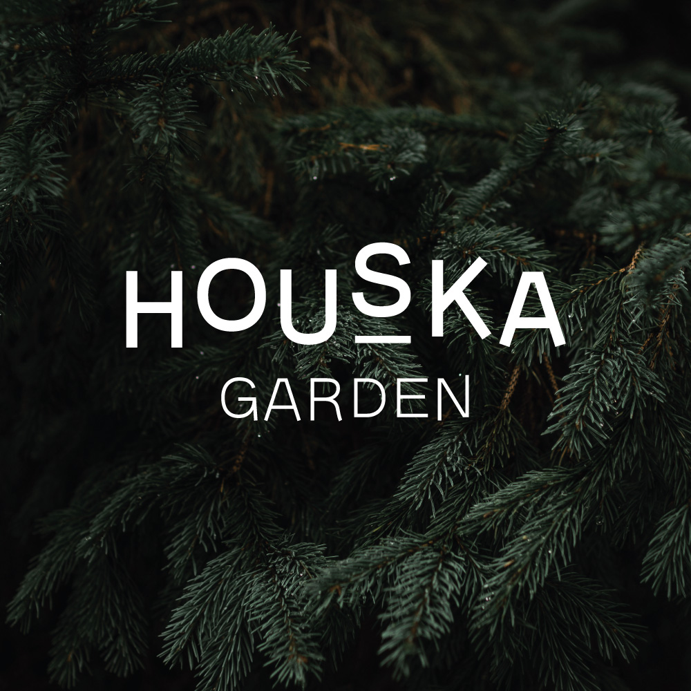 Vizuální identita Zahradnické služby Houska Garden - Grafický design Andrea Houšková